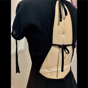 Black UO mini tie dress